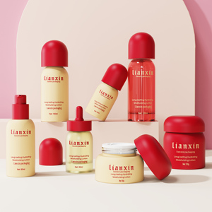 Flacon compte-gouttes pour sérum 30ml 50ml, flacon pompe pour lotion 100ml 120ml, ensemble d'emballages cosmétiques de luxe pour soins de la peau, pot de crème cosmétique 50g 100g - Product Image 1