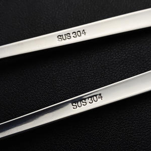 Korean Style Long Handle Stirring <b>Spoon</b> 304 Stainless Steel Food Grade <b>Coffee</b> Dessert Soup <b>Spoon</b> Solid Color - Product Image 1