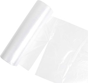 12" X 20" Clear PE Side Gusset Produce <b>Bags</b> on a Roll <b>Bread</b> & Grocery Use ~340 <b>Bags</b> Per Roll - Product Image 1