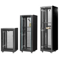 Armoire de serveur de centre de données OEM du fabricant, rack IT 19 pouces DDF 18U 22U 32U 42U, unité d'armoire de commutation réseau intérieure