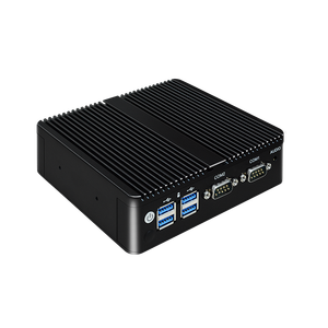 ポータブルミニPCサーバー クアッドコアN100ルーター ホームオフィス向け 自動化および繊維機器に適した米国・オーストラリアプラグ - Product Image 1