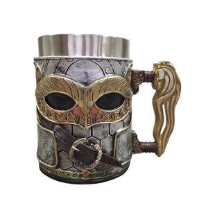 Jarra de Cerveza Medieval de <span class=keywords><strong>El</strong></span> Señor de los Anillos LR21, Tierra Media, Mordor, Gran Capacidad, Acero Inoxidable y Resina, Doble Capa - Product Image 4