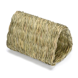 Caja transpirable para animales pequeños, cama, escondite de hierba, túnel para masticar, Centro de Actividades, nido, hámster, conejillo de indias, lugar para esconderse - Product Image 4