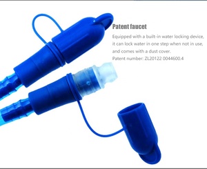 Yuanfeng Outdoor Sports Hidratação Bexiga Portátil Dobrável Plástico Água Bexiga Impermeável para Ciclismo Correndo Camping - Product Image 4