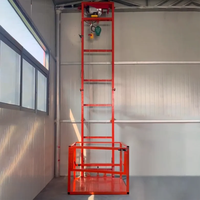 Mini-ascenseur hydraulique mural CE pour entrepôt, 110 V/220 V, pour le transport de marchandises et de personnes