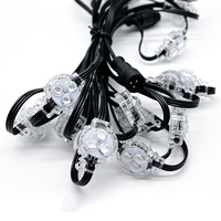 Guirlandes lumineuses à LED RGB adressables WS2811, programmables, numériques, intelligentes, pour extérieur, Noël, décoratives