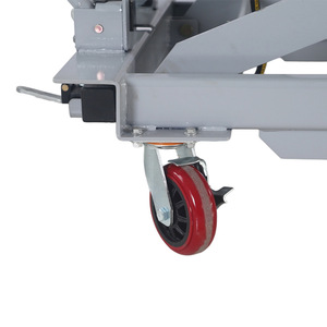 Plataforma Elevadora Hidráulica Manual Móvil de Aleación de Aluminio Tipo Tijera, Equipo de Construcción, Velocidad de 3.7 km/h - Product Image 1