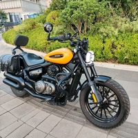 Moto Cruiser Rétro Benda Chinchilla 350 avec Moteur V-Twin 343cc et Transmission Automatique CVT pour la Commutation Urbaine Zhejiang