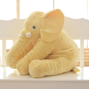 Custom 40 60 80cm Stuffed Elephant Plush Toy <strong>Baby</strong> Elephant <strong>Pillow</strong> - Product Image 5