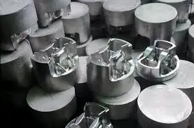 Parti di forgiatura in alluminio in acciaio metallico personalizzate