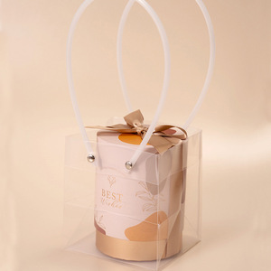 Custom Packaging Candle Custom Packaging Tea Sweet Candy Candle Gift Boxes With Ribbon Child Proof Paper Box Round