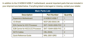 Carte mère serveur X14DBI / X14DBI-T E-ATX double socket LGA-4710 double LAN 10GBase-T IPMI, neuve, fournisseur fiable, expérience approfondie - Product Image 4