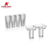 Tasse jetable en plastique, 1 pièce, pour tachymètre Stago avec boules de fer