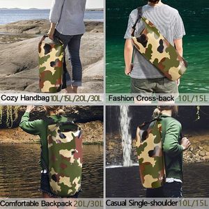กระเป๋าแห้งกันน้ำพิมพ์โลโก้ตามสั่ง Rts <span class=keywords><strong>Drybag</strong></span> ขนาด 2 ลิตร 5 ลิตร 10 ลิตร 15 ลิตร 20 ลิตร 30 ลิตร สำหรับเดินป่า ว่ายน้ำ ทำจากผ้า PVC 500d  กระเป๋า Ocean Pack กันน้ำ - Product Image 6