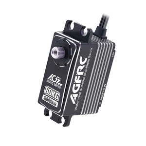 Motor AGFRC A66FHLW Super Torque 60kg.cm 0.1Seg con Engranajes de Acero Reforzado, Perfil Bajo, 4 Polos, BLS, Impermeable para Buggy/Barco RC 1/8 - Product Image 3