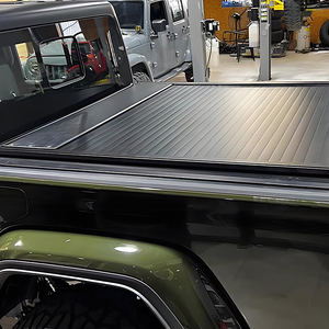 Tapa de rodillo eléctrico impermeable resistente a los arañazos, cubierta de Tonneau de aleación de aluminio para camioneta Jeep Gladiator JT <span class=keywords><strong>2022</strong></span> + - Product Image 2