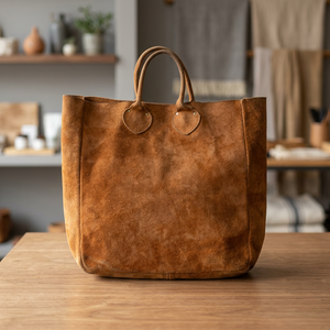 Bolso de Mano de Cuero Genuino para Mujer, Impermeable, Duradero, Antirrobo, Ligero, de Gran Capacidad, Diseño de Mochila, con Dos Cierres - Product Image 5