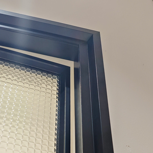 Puertas de Entrada Exteriores Deioux, Diseño de Puertas Francesas de Aluminio con Vidrio Templado, Puertas Dobles de Vidrio para Patio, Puerta Abatible NFRC - Product Image 4