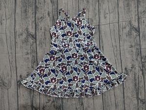 Preordina GSD3592 all'ingrosso: Vestito con pantaloncini a balze mimetico rosso senza maniche per <span class=keywords><strong>bambina</strong></span>, abbigliamento sportivo per bambini e neonati - Product Image 3