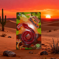Bonbons géants saveur cola 100g, 0% de matières grasses, nouveauté, fast-food, crocodile de dessin animé, format king size, sans gluten, végétalien