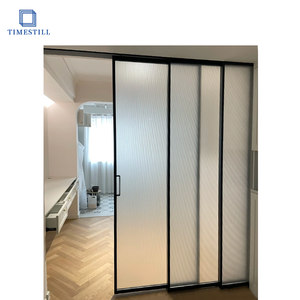 Nouvelles portes de séparation en verre OPK, système parfait de <span class=keywords><strong>porte</strong></span> <span class=keywords><strong>coulissante</strong></span>, liaison synchronisée, fermeture douce, <span class=keywords><strong>porte</strong></span> en verre - Product Image 4
