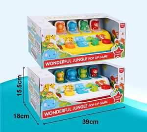 Animal pop-up interactif cinq touches trouver avec de la <span class=keywords><strong>musique</strong></span> et des lumières <span class=keywords><strong>musique</strong></span> d'apprentissage précoce jouet pour enfants en bas âge - Product Image 6