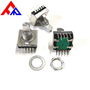 สวิตช์มัลติเพล็กเซอร์เพลาโลหะสีดำ17.1มม. DC16V 100V AC - Product Image 2