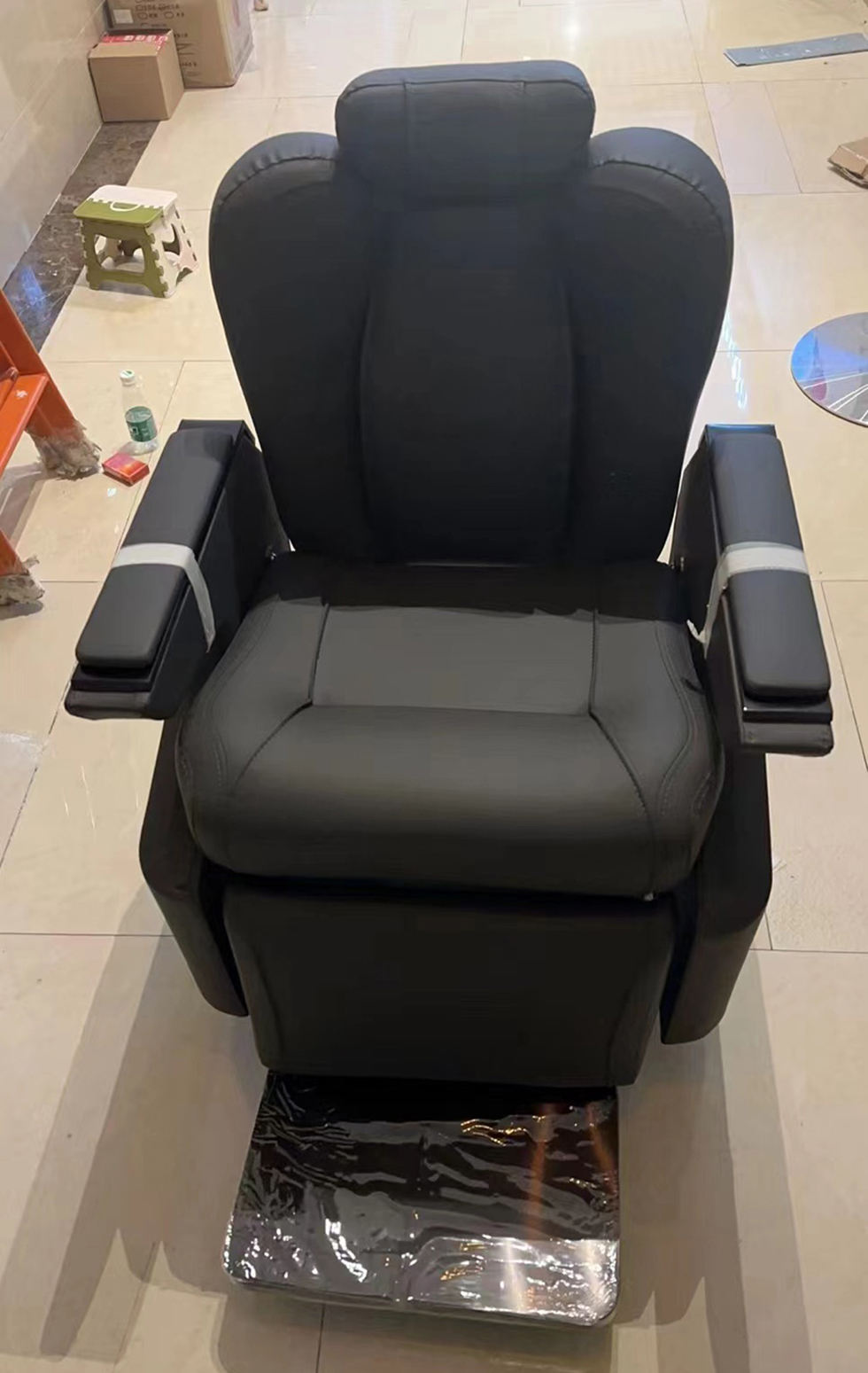 ปรับเอนด้วยมือ-สีดำทั้งหมด