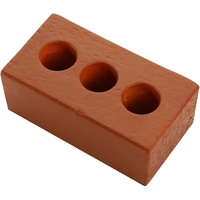 Balles anti-stress personnalisées en forme de brique - Squishies en mousse PU souple imprimés, promotionnels en gros