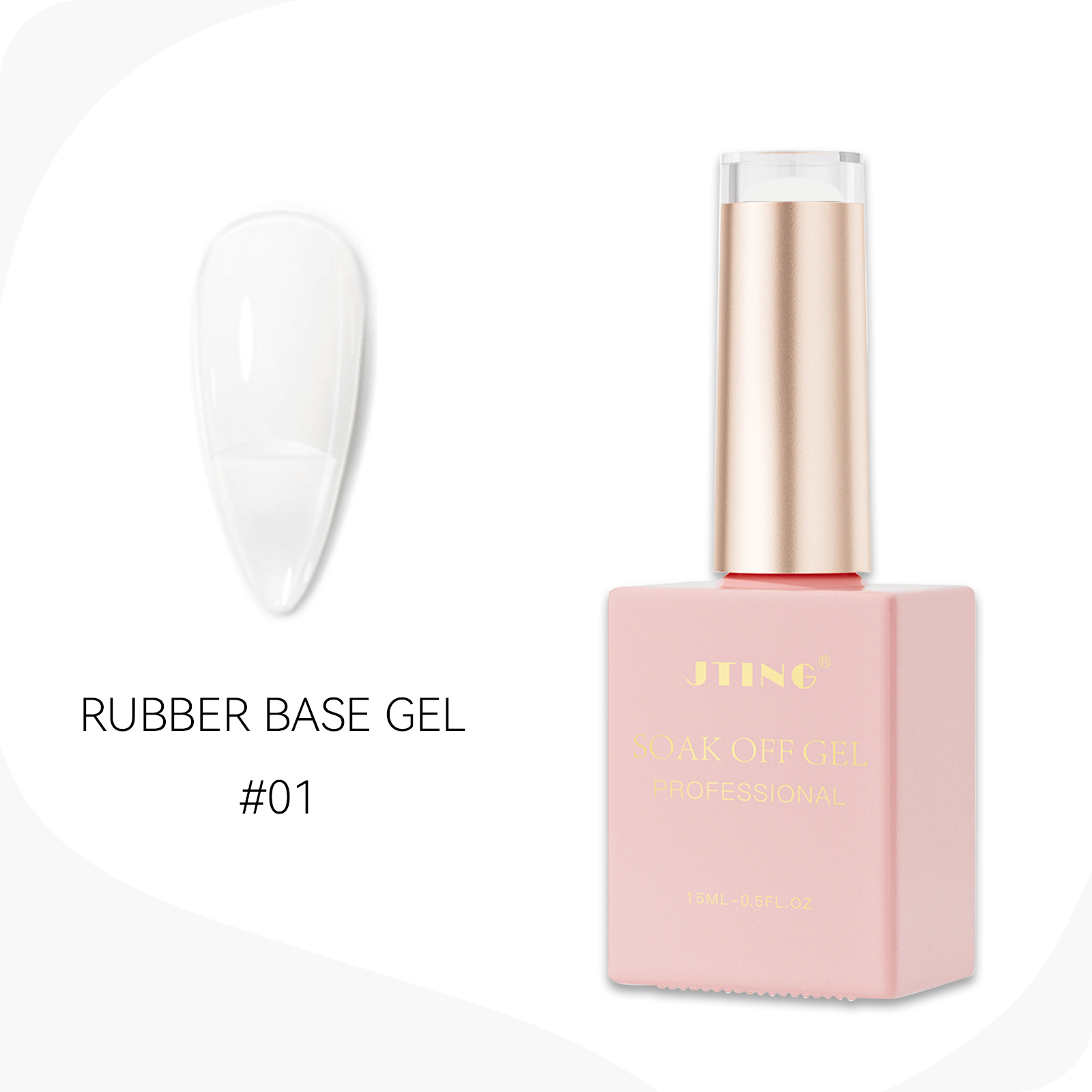 #01 rubber base gel
