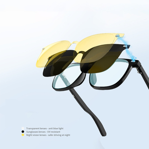 <span class=keywords><strong>Gafas</strong></span> <span class=keywords><strong>Inteligentes</strong></span> Bluetooth, Lentes de Sol Inalámbricas con Auriculares Integrados, Resistentes al Agua, Llamadas Manos Libres, para <span class=keywords><strong>Xiaomi</strong></span>, Hombres y Mujeres - Product Image 1