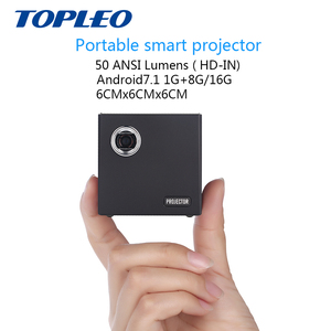 Aérienne extérieure android <span class=keywords><strong>smartphone</strong></span> portable full hd mini pico 4 k 3d dlp LED projecteur - Product Image 6