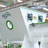 Machine à granulés de biomasse RICHI - Machine complète de granulation de biomasse à haute capacité pour bois, sciure de bois, avec certification CE