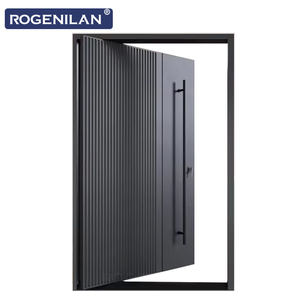 ROGENILAN Porte d'Ingresso di Sicurezza per Ville di Lusso, Porte Moderne in Alluminio Resistenti alla Corrosione per Case - Product Image 2