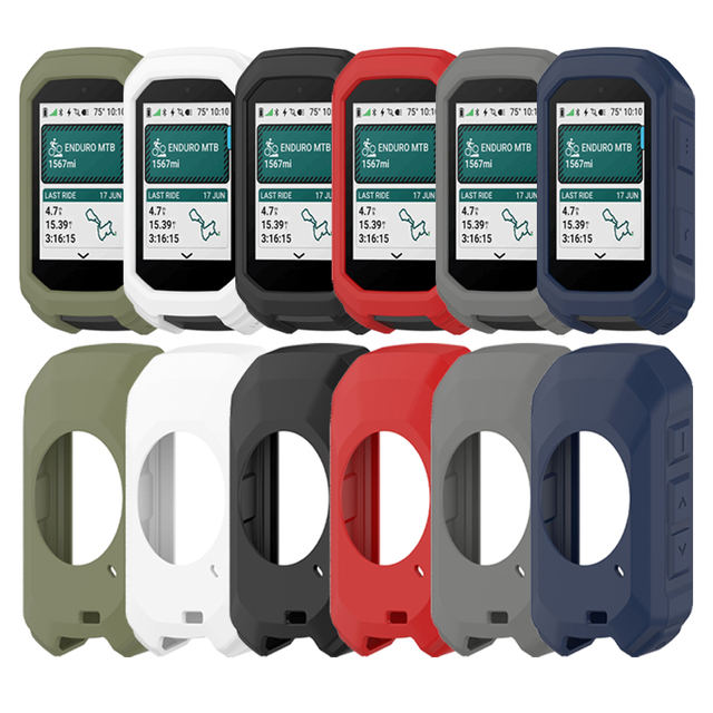 Enjoypretty Hollow Silicone Case Frame For Garmin Edge MTB