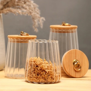 Couvercles en bois personnalisés avec logo laser pour bocaux de conservation en verre, couvercles hermétiques en <span class=keywords><strong>bambou</strong></span> naturel pour contenants de cuisine pour épices et céréales - Product Image 4