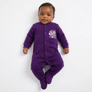 Proveedor de peleles para bebés recién nacidos, fabricante mayorista de peleles de algodón premium, pelele para bebés y niños pequeños de algodón de bambú teñido naturalmente - Product Image 1
