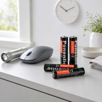 Baterai Primer 1.5V AAA Zinc Carbon AM4 untuk Elektronik dan Peralatan Tenaga