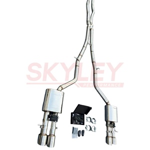 Tuyau d'échappement Performance Full Valvetronic pour <span class=keywords><strong>Audi</strong></span> <span class=keywords><strong>S8</strong></span> D3 4 portes berline 5.2L <span class=keywords><strong>V10</strong></span> Quattro <span class=keywords><strong>2006</strong></span> ~ 2010 système d'échappement Catback Valved - Product Image 6