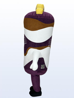 Costume de mascotte gonflable en forme de tasse de chocolat pour événements, location, 2,2/2,6 m, marche en extérieur, nourriture, vêtements gonflables, costumes de mascotte en forme de tasse
