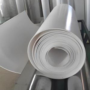 Vente en gros de joint de film vierge expansé <span class=keywords><strong>blanc</strong></span> Rouleau de téflonage de <span class=keywords><strong>plaque</strong></span> de feuille de PTFE - Product Image 6