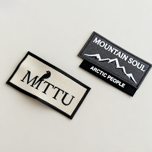 Etiqueta de <span class=keywords><strong>ropa</strong></span> Etiqueta tejida personalizada Etiqueta de tela para <span class=keywords><strong>marcar</strong></span> su <span class=keywords><strong>ropa</strong></span> - Product Image 1