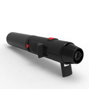 Encendedor <span class=keywords><strong>de</strong></span> Cilindro Recto Resistente al Viento con Llama Azul, Recargable con Gas <span class=keywords><strong>Butano</strong></span>, Encendedor <span class=keywords><strong>de</strong></span> Cigarros con Llama en Aerosol - Product Image 3