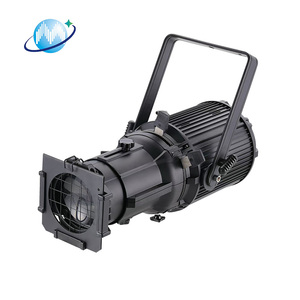 Projecteurs de scène LED à haute luminosité 200W blanc chaud, lumière d'imagerie DMX512 dimmable pour mariages, théâtres, DJ - Product Image 1