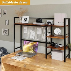 Organizador de Escritorio Metálico de 3 Niveles, Estante de Almacenamiento Independiente de Acero al Carbono para Oficina y Hogar - Product Image 4