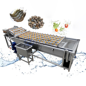 Machine à laver industrielle à bulles d'air pour fruits de mer, crevettes, moules, escargots, huîtres, nettoyeur de fruits et légumes - Product Image 1