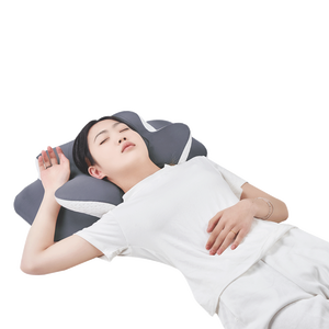 <span class=keywords><strong>Almohada</strong></span> de Cuello Moderna con Soporte para la <span class=keywords><strong>Cabeza</strong></span>, Plegable, de Espuma Viscoelástica con Contorno, <span class=keywords><strong>Anti</strong></span>-ronquidos, Ergonómica, Ignífuga, para Dormir - Product Image 6