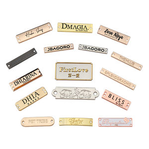 Targhette Personalizzate in Ottone/Lega di Zinco - Etichette Logo di Alta Qualità per Abbigliamento, Scarpe, Borse a Basso Prezzo - Product Image 2