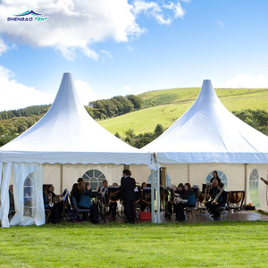 Carpa Pagoda de Aluminio para Exteriores con Estructura de Acero y Cubierta de Lona con Tela de PVC Impermeable para Bodas y Fiestas - Product Image 3