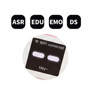 <span class=keywords><strong>Robot</strong></span> IA intelligent interactif avec conversation, expressions LED, chant et danse, compagnon pour la maison et le bureau, pour enfants, seniors et le travail - Product Image 2